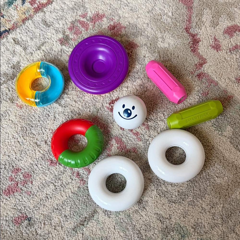 My First Stacking Rings - Magnetic Kids Stacking Toy (Multi Color) - Picture 2 of 3